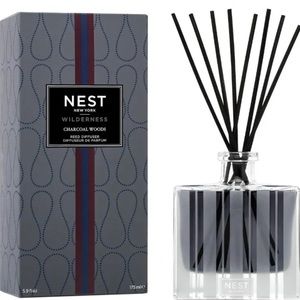 NEST New York Charcoal Woods Reed Diffuser 5.9 FL ounces